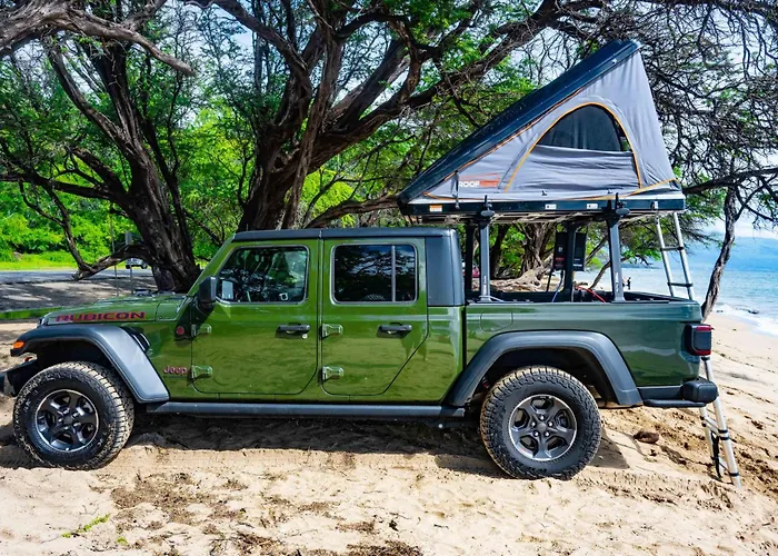 Campcar Maui Jeeps Suvs Hybrid Camper Van Rentals With Equipment And Travel Advice Kahului